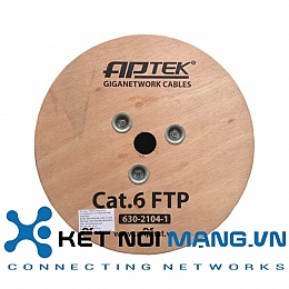 Cáp mạng APTEK CAT.6 FTP 305m CCA, 23AWG