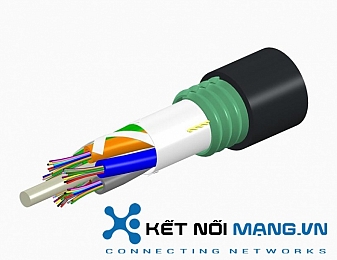 CommScope Fiber Optic Cable, OutDoor, Armored, Gel-Free, 6 Fibers, OM3