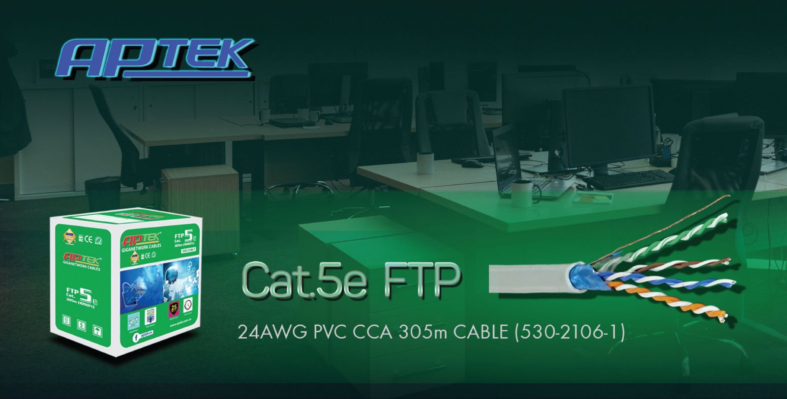 APTEK Cat.5e FTP CCA
